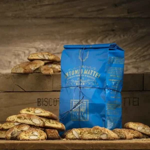 Food-Antonio Mattei Cantucci Di Prato Mattei - Biscuits With Almonds