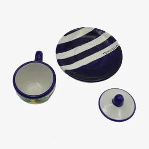 Artisans-Ceramiche Mennella Artisan Espresso Cup And Saucer - Made To Order